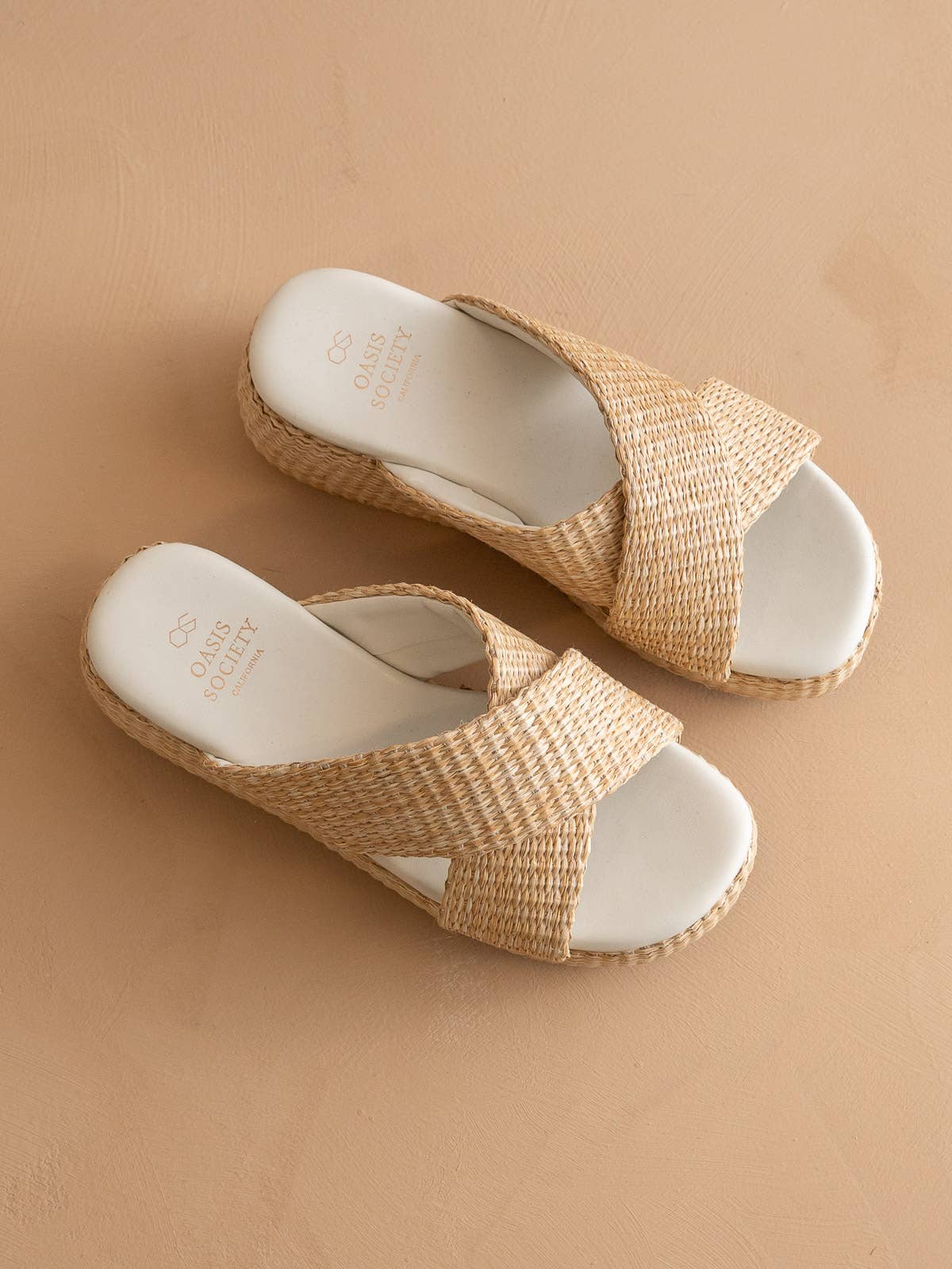 Raffia Platform Summer Sandal