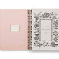 2025 English Rose 17-Month Academic Softcover Spiral Planner