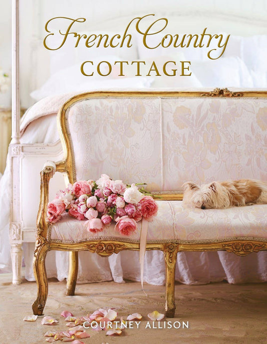 French Country Cottage Coffee Table Book