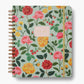 2025 Roses 17-Month Hardcover Spiral Planner | Rifle Paper Co.