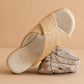 Raffia Platform Summer Sandal