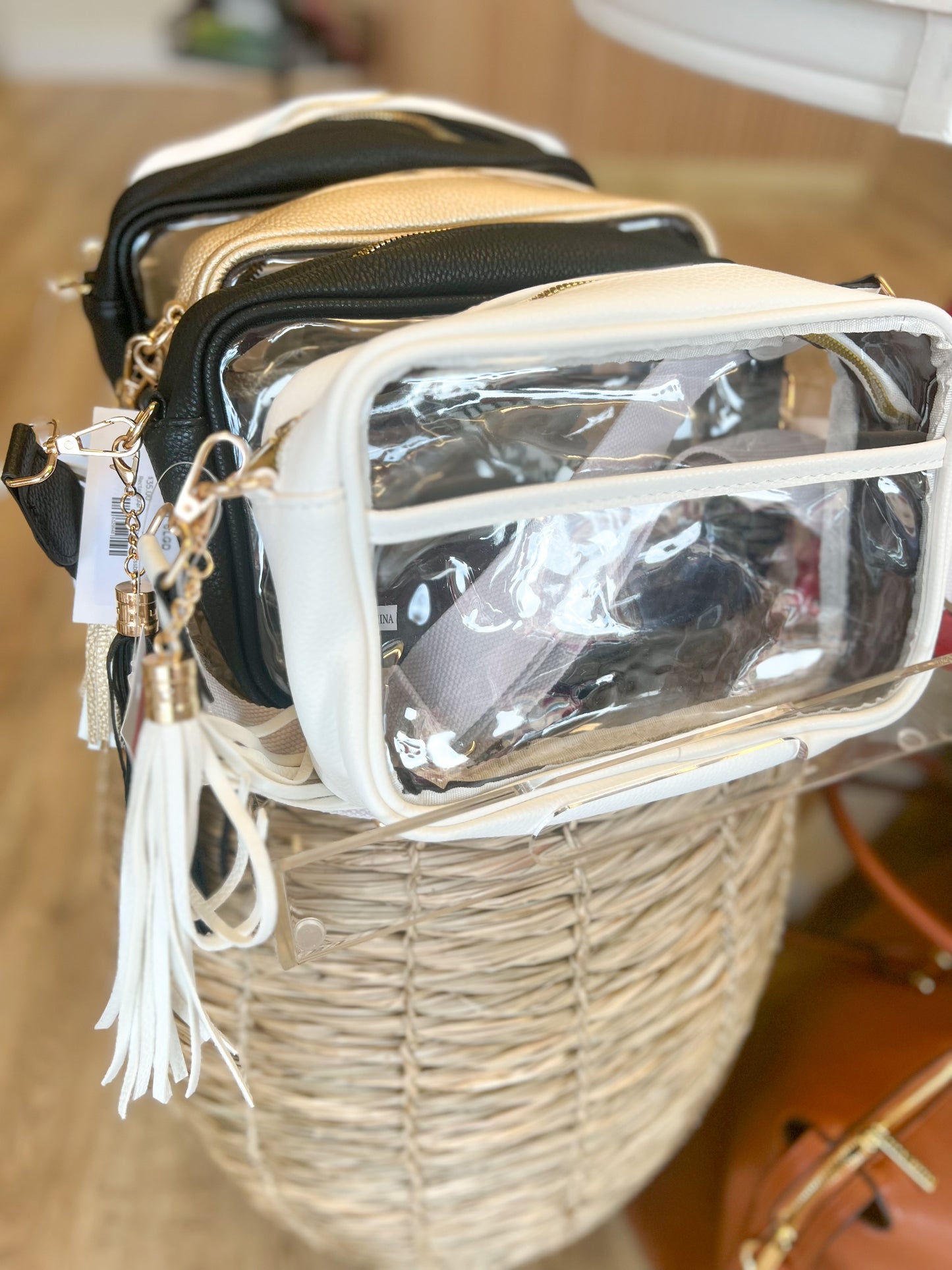 Rectangle Clear Stadium Bag