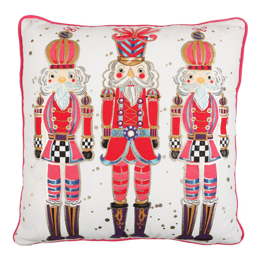 Pink Nutcracker Trio Pillow