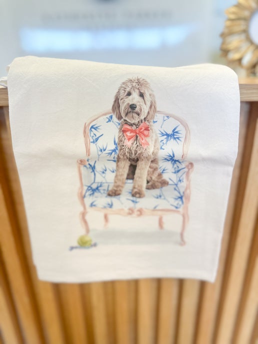 Dog Tea Towel