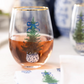 Fancy & Festive Tree Wine Glass