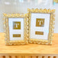 Golden Filigree Scroll Pattern Frames