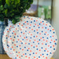 Scattered Stars 4th of July Paper Plate