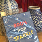 “Boom Pop Sparkle” Patriotic Cocktail/Beverage Paper Napkins - 20 count