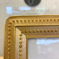 Gold Beaded Picture Frame