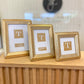 Gold Beaded Picture Frame