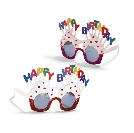 "Happy Birthday" Novelty Glasses