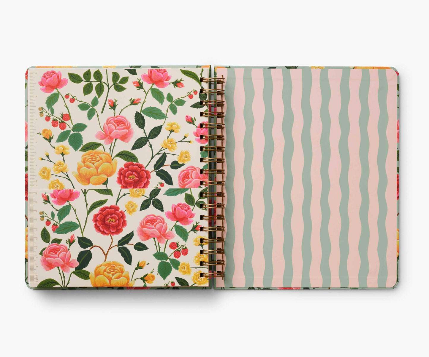 2025 Roses 17-Month Hardcover Spiral Planner | Rifle Paper Co.